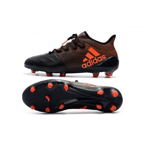 fodboldstøvler Adidas X 17.1 FG - Sort Orange_4.jpg